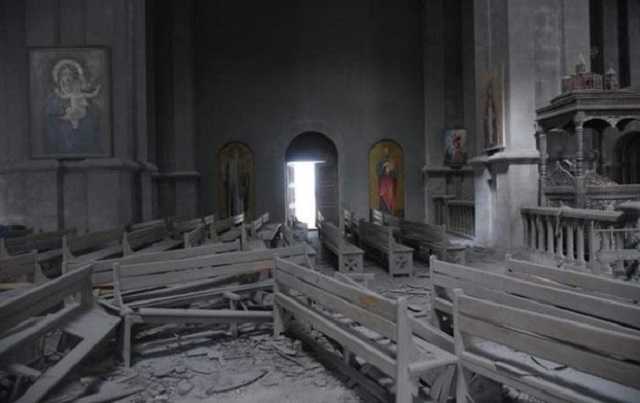 У Нагірному Карабасі під обстріл потрапив собор