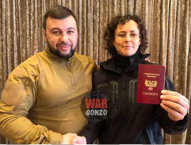 Скандальная Чичерина получила «паспорт» «ДНР»