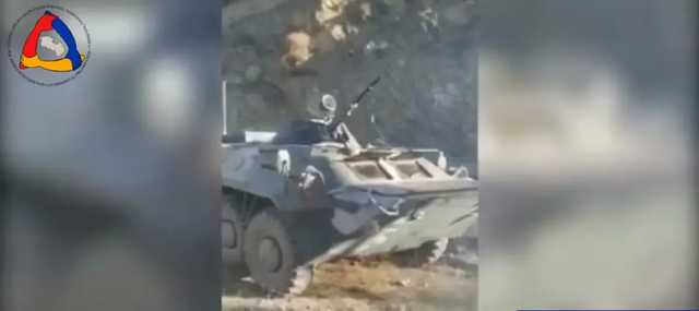 Армяне контратаковали в Карабахе и захватили 7 азербайджанских БТР