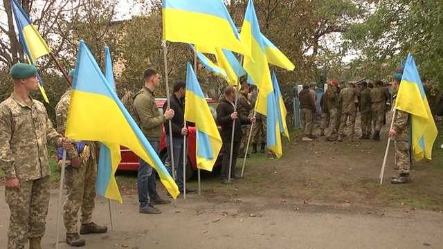 Із загиблим унаслідок обстрілу під Водяним Михайлом Старостіним попрощалися на Херсонщині