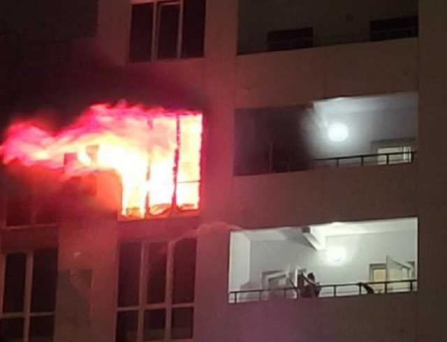 В 25-этажном жилом доме в Одессе произошел пожар: жильцов эвакуировали