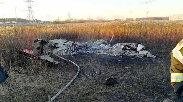 Под Москвой разбился легкомоторный самолет, погибли два человека