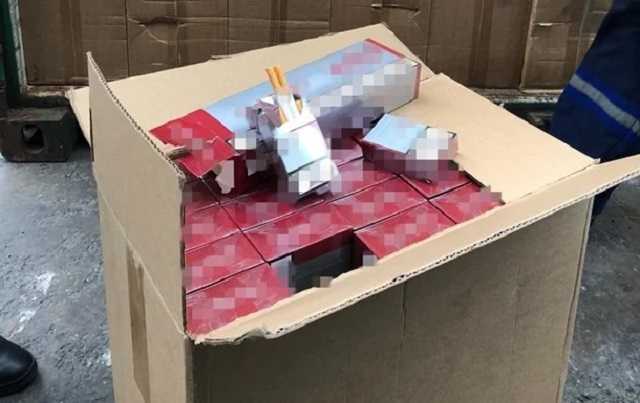 СБУ в Одессе обнаружила контрабандные сигареты на 20 млн гривен