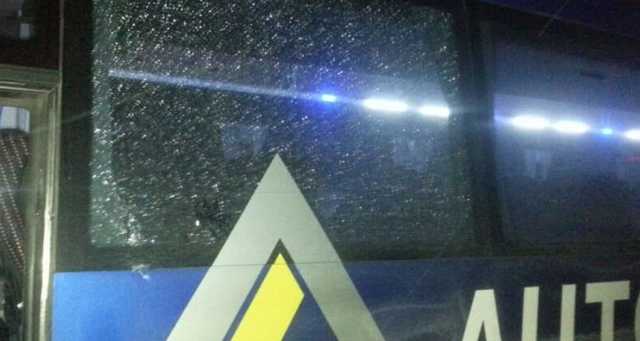 В Чернигове расстреляли автобус с пассажирами