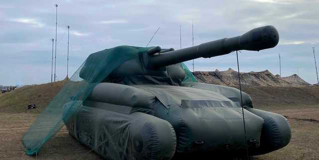 На "вооружении" ВСУ появится резиновая военная техника