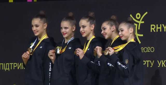 Украина сделала золотой дубль на ЧЕ-2020 по художественной гимнастике