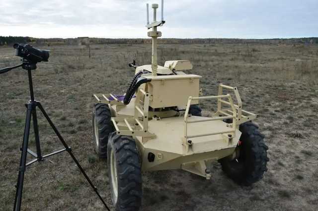 «Наземный беспилотник» «Camel» для украинской армии прошел практические испытания
