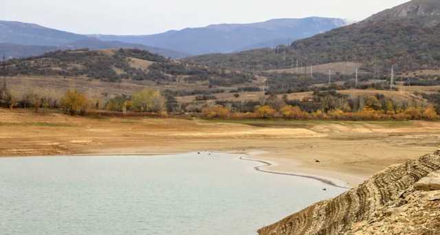 У Криму практично висохло одне з головних водосховищ