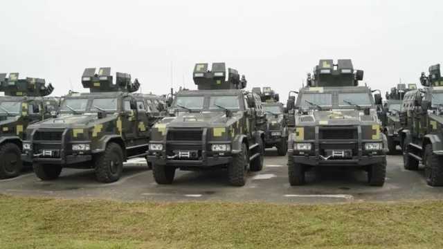 ВСУ получили более 40 бронированных автомобилей «Козак-2»