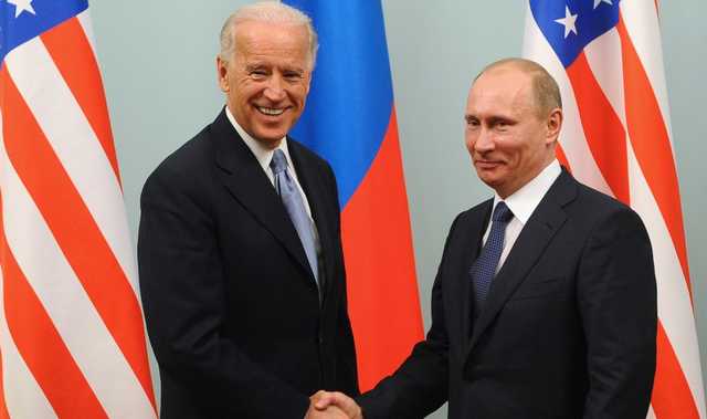 Путин поздравил Байдена с победой на выборах президента США