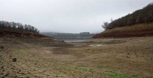 В Крыму высохло одно из самых объемных водохранилищ полуострова