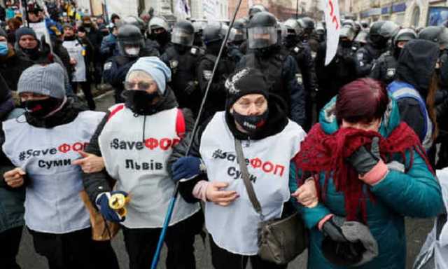 У “слуг” з’явилися темники щодо мітингів ФОПів