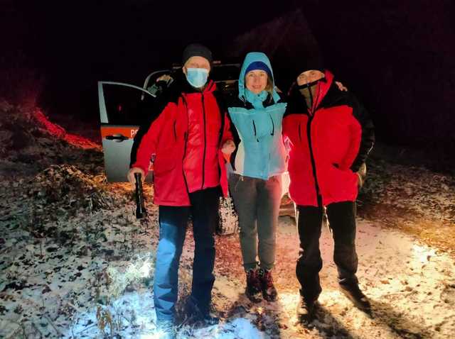 В Карпатах нашли одинокую туристку, которая потерялась в первый день нового года