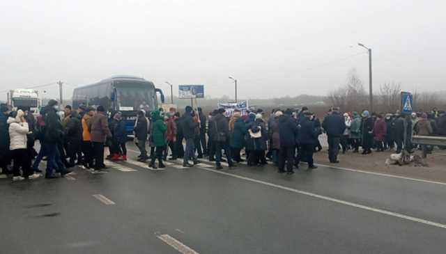 На Полтавщині перекрили міжнародну трасу – вимагають знизити тарифи на газ