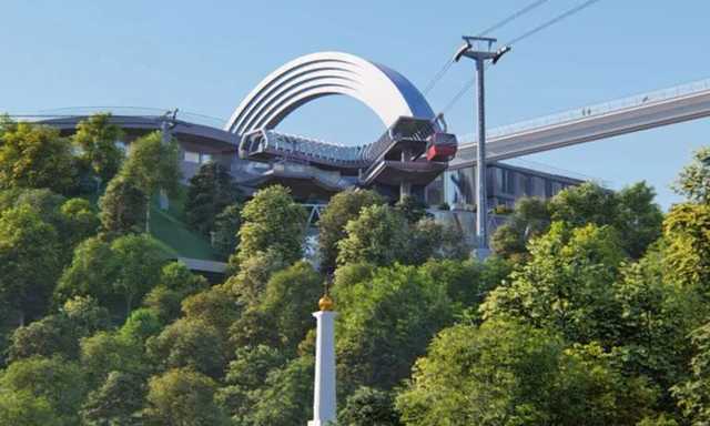 В Киеве появится канатная дорога с тремя станциями