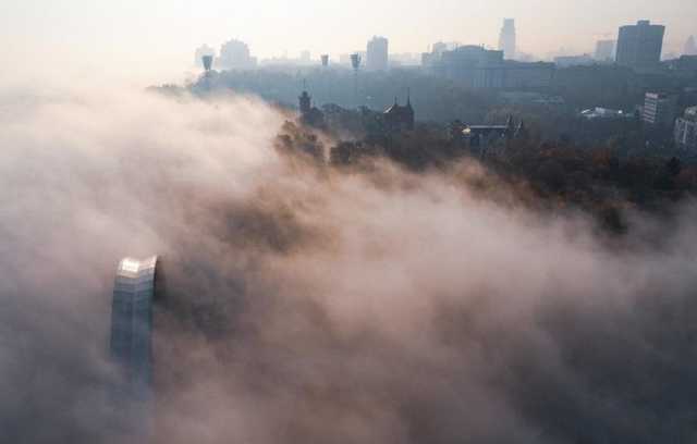 У Києві знову зафіксували високий рівень забруднення повітря