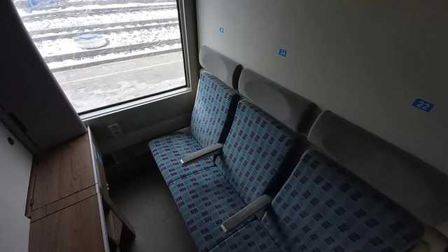 В сети показали элитное купе в поезде "Укрзалізниці" с душем и туалетом