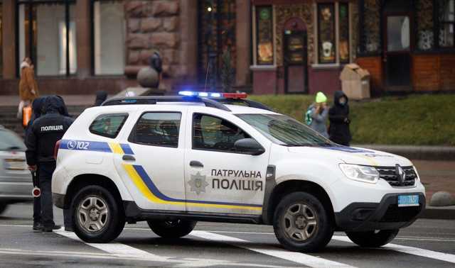 У Києві під час акції протесту напали на поліцейського, затримано 9 осіб