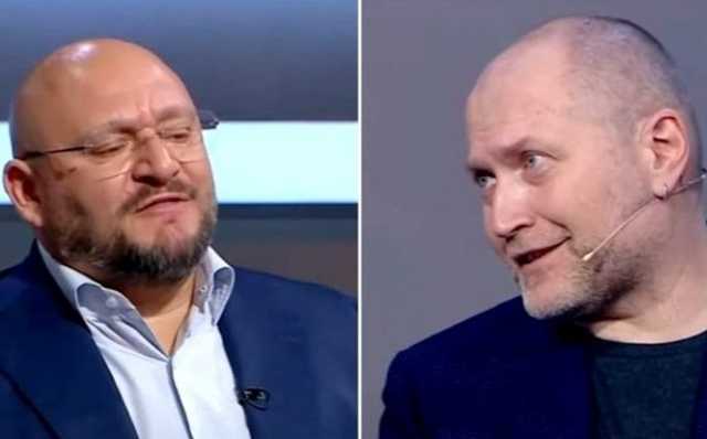 «Е**ло завали!»: Добкин и Береза обматерили друг друга в прямом эфире