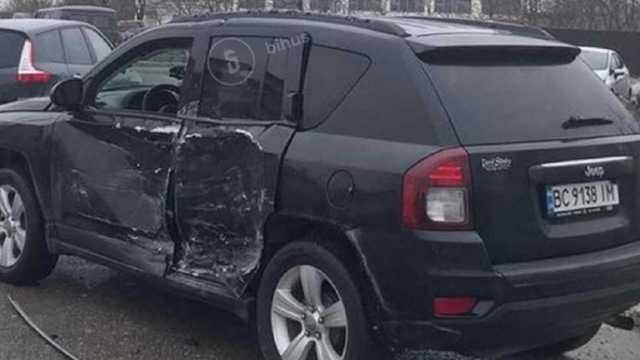 ДТП с Дубинским: нардеп столкнулся с главным инспектором ГФС Львовщины