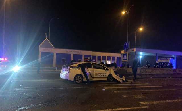 Под Одессой произошло серьезное ДТП с участием патрульных