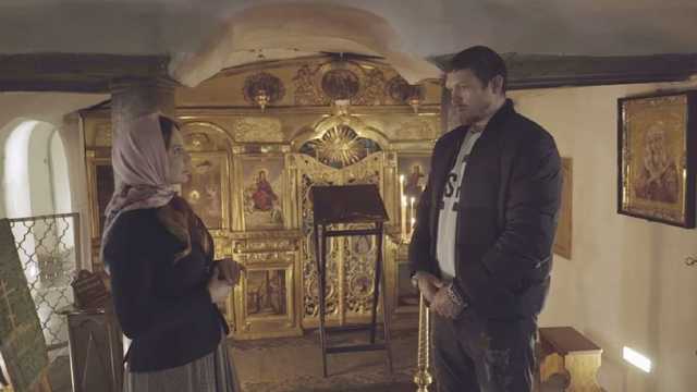 Бить с любовью: Усик снялся в фильме жены Медведчука "Паломниця"