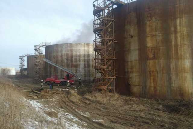 В Тернопольской области загорелся сахарный завод