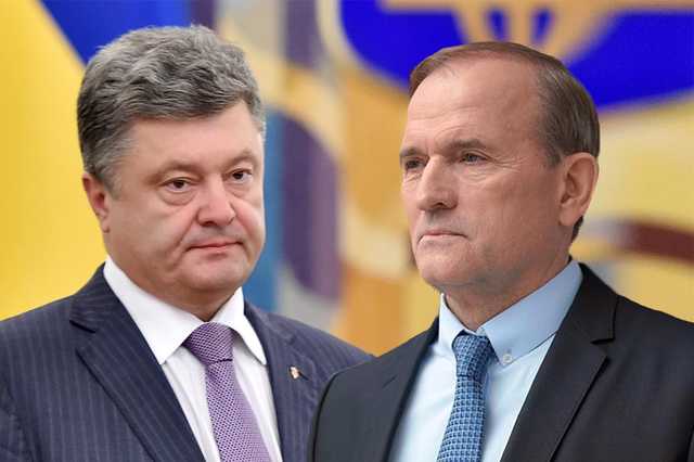 Скованные одной цепью: почему Порошенко не может "отклеиться" от Медведчука