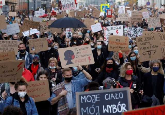 У Польщі протестували проти заборони абортів
