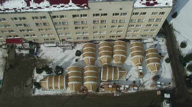 Covid-госпиталь на Прикарпатье будет принимать лишь "легких" пациентов