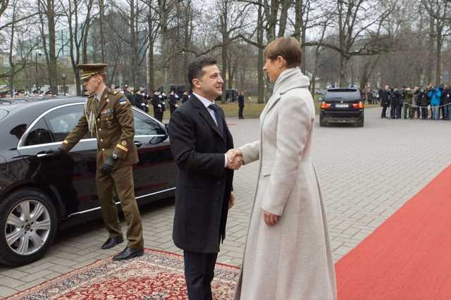 Зеленский попросил Керсти Кальюлайд содействовать евроинтеграции Украины