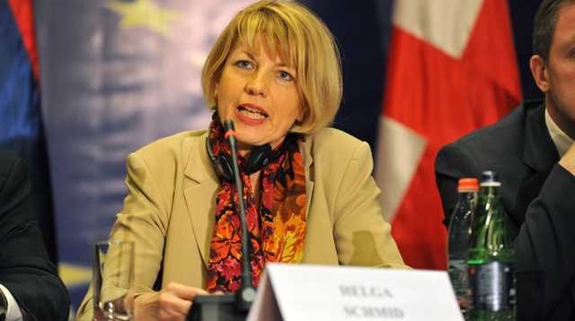 Генсек ОБСЕ Шмид призвала отвести вооружения и провести разминирование на Донбассе