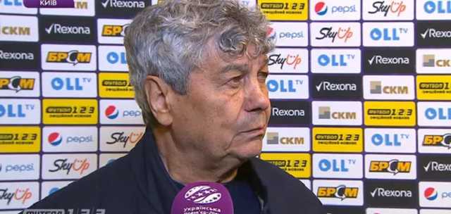 Луческу не смог сдержать эмоций в прямом эфире после вопроса о "Шахтере"