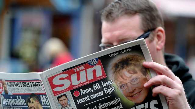 Издание The Sun перепутало флаги Украины и России
