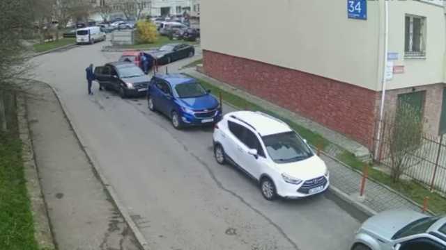 З’явилося відео конфлікту між двома лікарями у Львові