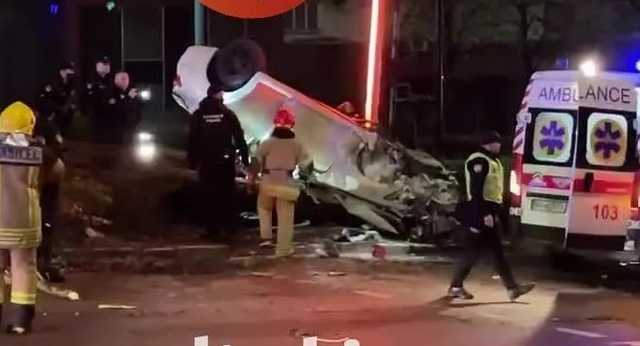 Появились фото и видео с жертвой пьяной ДТП в Киеве