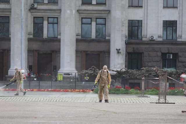 В Одессе закрыли Куликовое поле