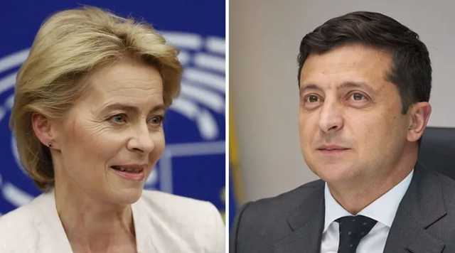 После разговора с Зеленским Еврокомиссия выделила Украине 25,4 млн евро