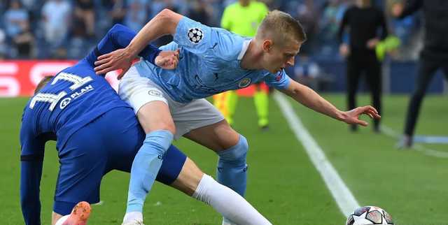 Зинченко стал лучшим игроком "Манчестер Сити" в проигранном финале Лиги чемпионов