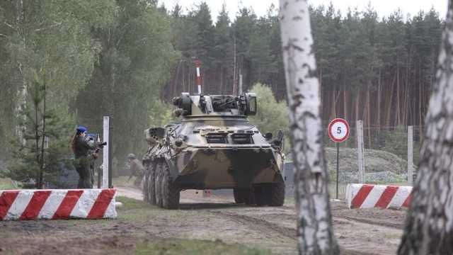 Готовы к отпору агрессору: на Харьковщине тренировалась полиция, гвардейцы и спасатели