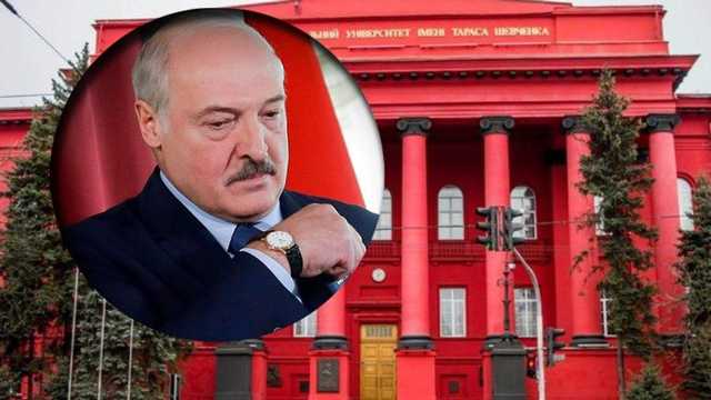 В КНУ придумали креативный способ, как убрать Лукашенко со стенда почетных докторов