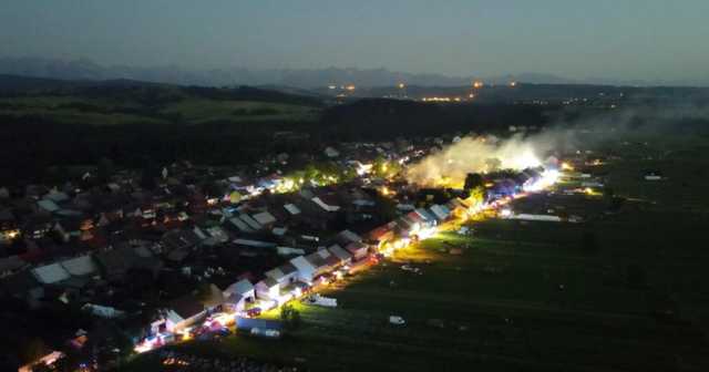 В Польше масштабно горела деревня: десятки домов уничтожены, пострадали люди