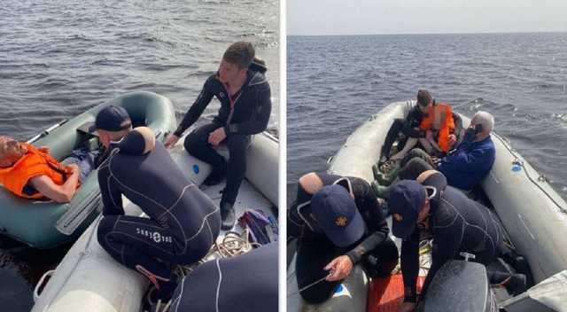 Искали мертвых, а нашли живых: под Киевом спасатели вытащили из воды людей