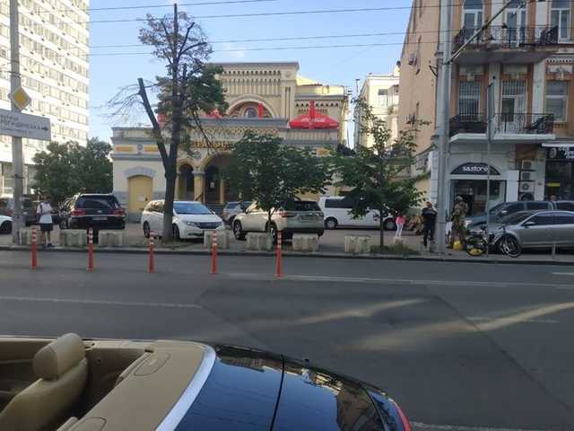 Антитеррористические учения в синагоге Бродского в Киеве