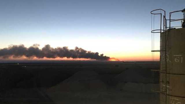 В Крыму горит свалка: Евпатория вся в дыму