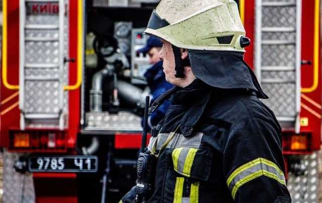 В Киеве произошел пожар возле Офиса президента