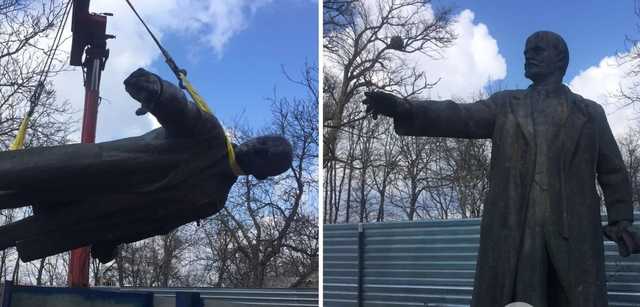 На Черкасщине с молотка ушел бронзовый Ленин: памятник уедет на Донбасс