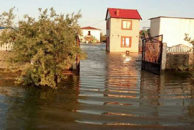 В затопленной Кирилловке провели свою «Олимпиаду»: в сети смеются