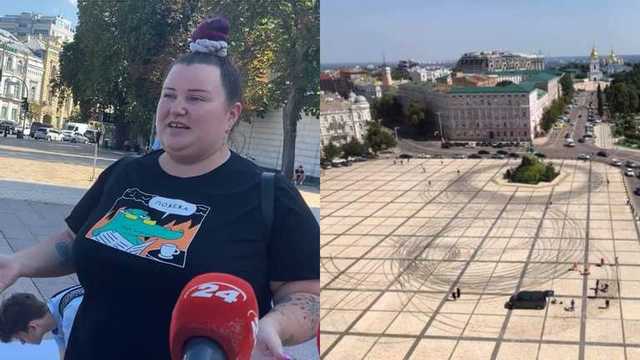 Нас красиво подставили, – Alyona Alyona после дрифта Red Bull отмывает Софийскую площадь