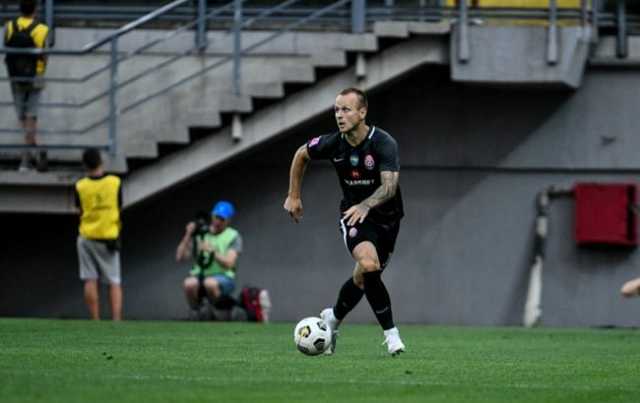 "Заря" разгромно уступила на выезде "Рапиду" в Лиге Европы